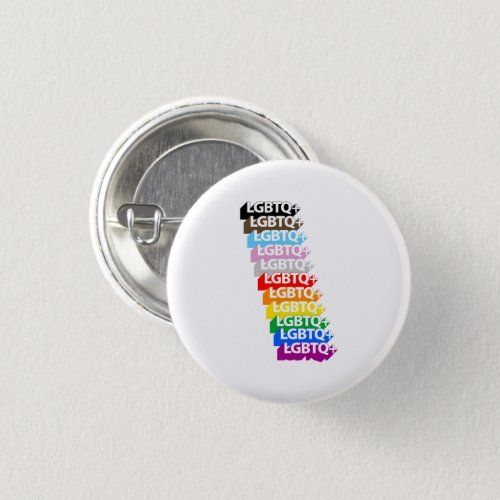 LGBTQ 3D BUTTON