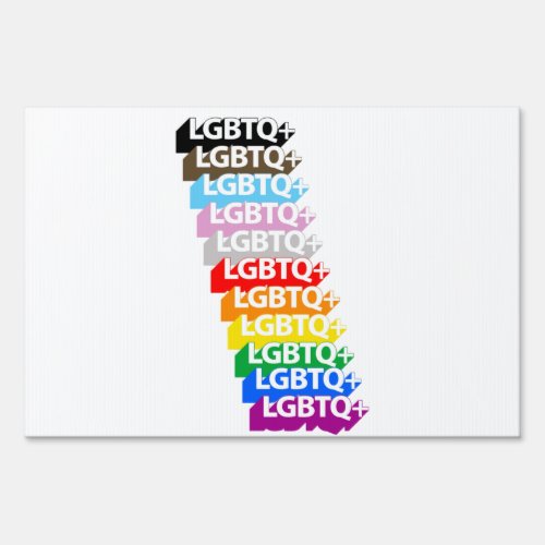 LGBTQ 3D SIGN