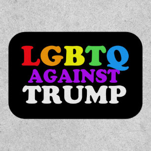 LGBTQ Against Trump Patch
