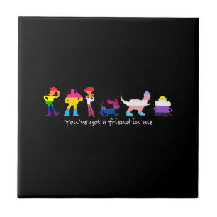 Lgbtq ally 6 ceramic tile