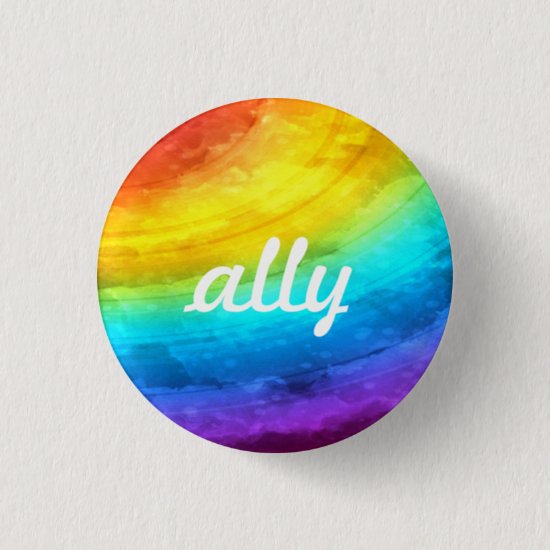 LGBTQ+ Ally Button