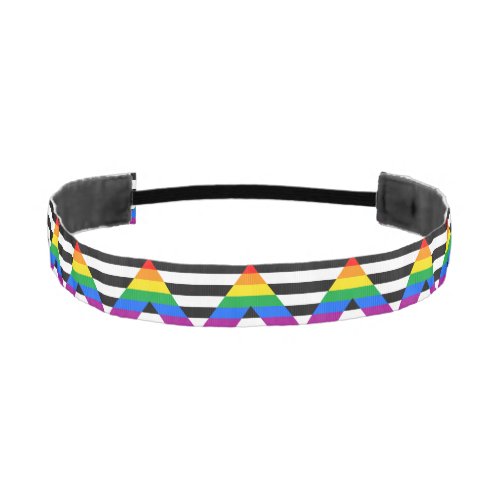 LGBTQ Ally Flag Athletic Headband