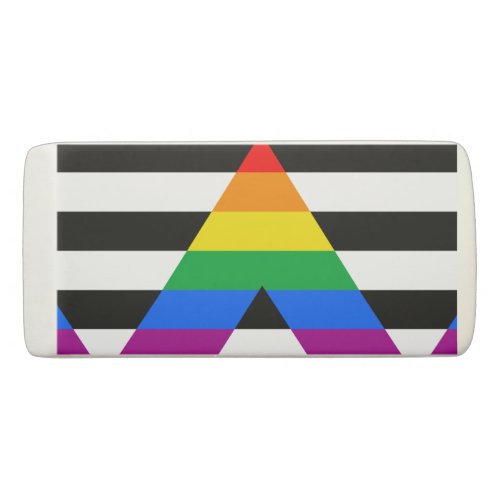 LGBTQ Ally Flag Eraser