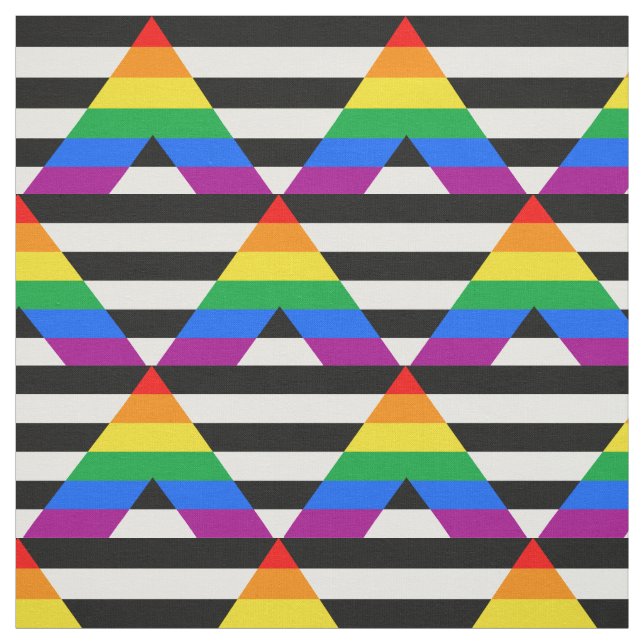 LGBTQ+ Ally Flag Fabric (Swatch)