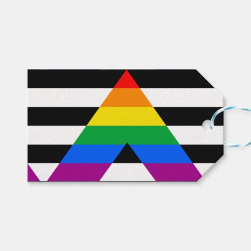 LGBTQ Ally Flag Gift Tags