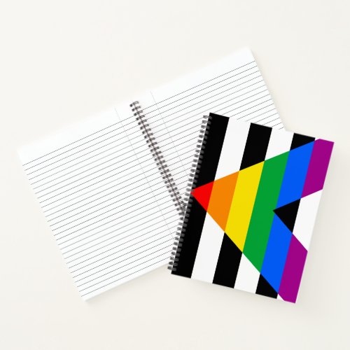 LGBTQ Ally Flag Notebook