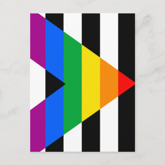 LGBTQ+ Ally Flag Postcard