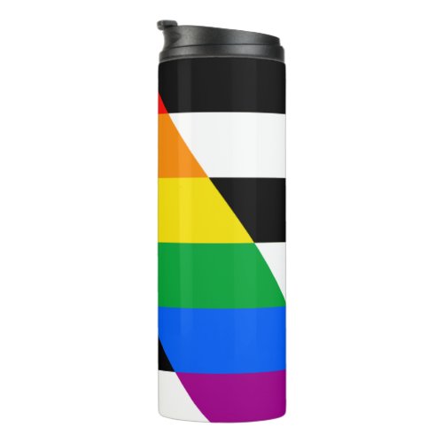 LGBTQ Ally Flag Thermal Tumbler