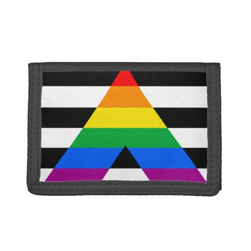 LGBTQ Ally Flag Trifold Wallet