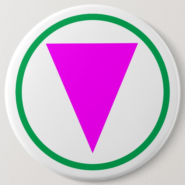 LGBTQ ally. Pinback Button (Front)