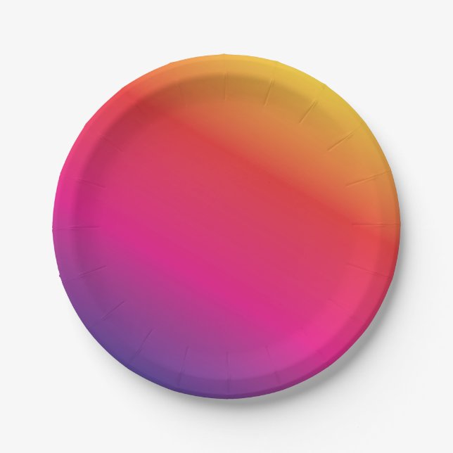 LGBTQ Amazing Fab Fun Paper Plates (Front)