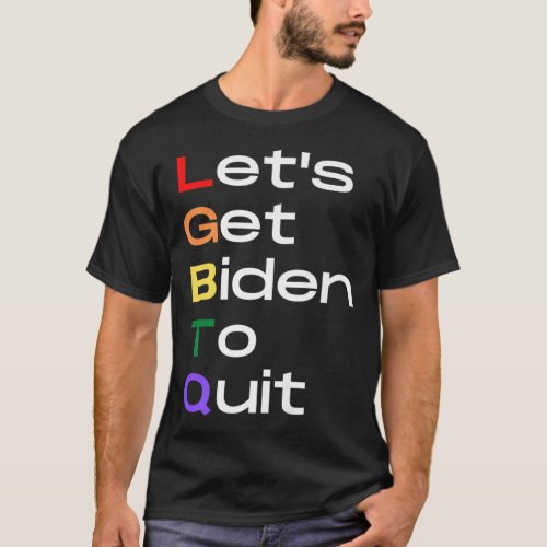 Lgbtq Anti Biden Gay Pride Sarcastic Rainbowpng T_Shirt