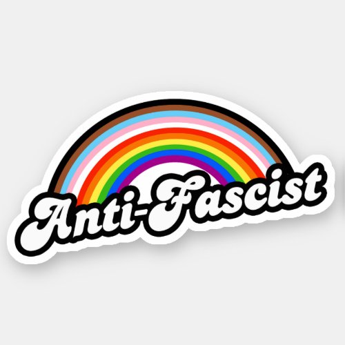 LGBTQ Anti_Fascist Sticker
