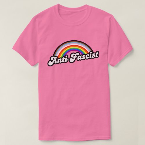 LGBTQ Anti_Fascist T_Shirt