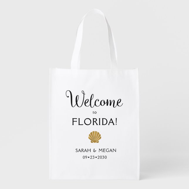 LGBTQ Beach Wedding Welcome Bag  (Front)