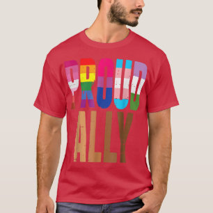 LGBTQ Black Pride Proud Ally Lesbian Gay Bi Trans  T-Shirt