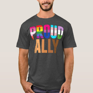 LGBTQ Black Pride Proud Ally Lesbian Gay Bi Trans T-Shirt