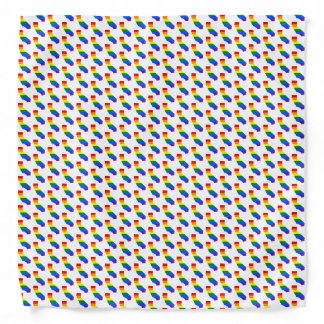 LGBTQ CALIFORNIA PRIDE BUTTON BANDANA