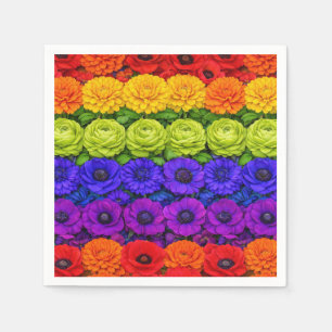 🌈LGBTQ+ CHEERS! Flourish Together Napkins