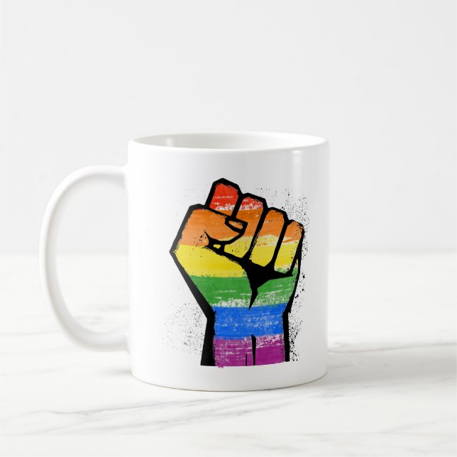 LGBTQ COFFEE MUG (Left)