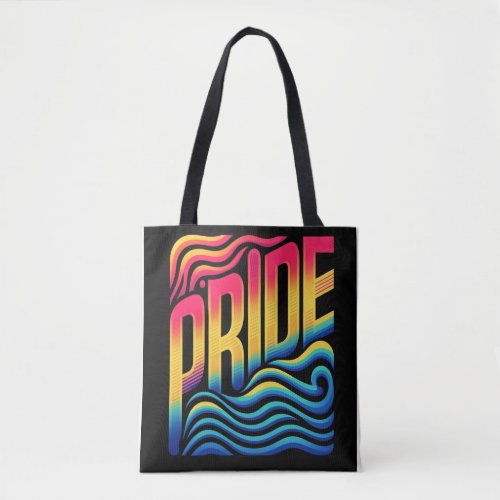  LGBTQ Colorful Pride Tote Bag