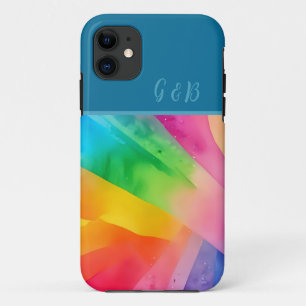 lgbtq colorful rainbow iPhone 11 case