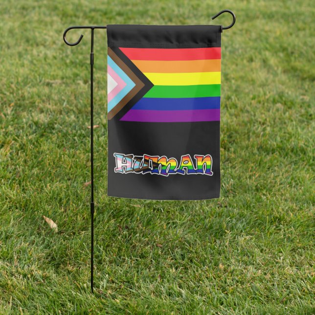 LGBTQ+ Community Pride, Pride Month Support Garden Garden Flag (In SItu)