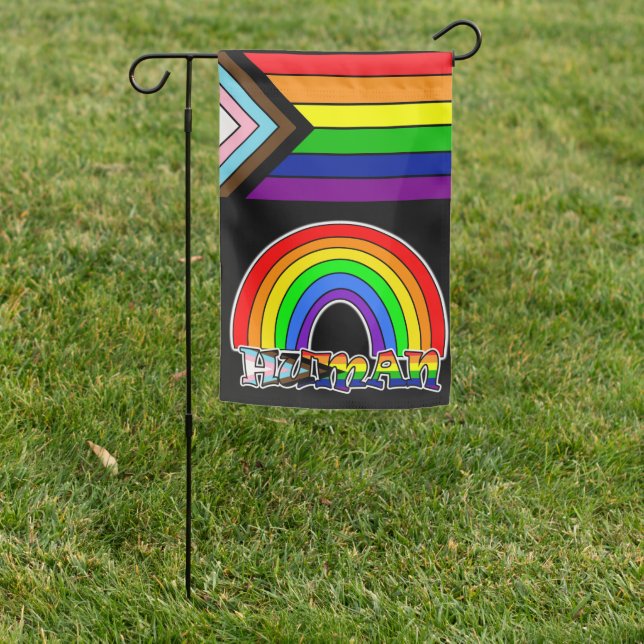 LGBTQ+ Community Pride, Pride Month Support Garden Garden Flag (In SItu)