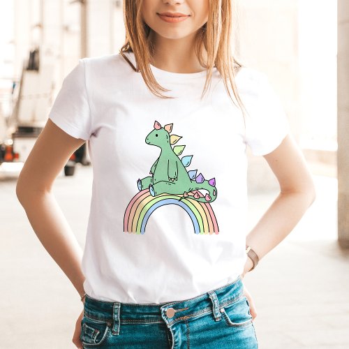 LGBTQ Dinosaur Love Tshirt