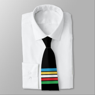 LGBTQ Disability Pride Rainbow Neck Tie