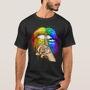 Lgbtq Don't Judge What You Don't Understand Gay Pr T-Shirt