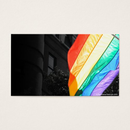 LGBTQ Flag Business Card