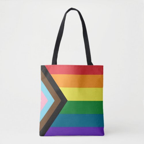 LGBTQ Flag Tote Bag