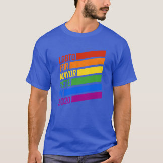 LGBTQ For Mayor Pete 2020 T-Shirt