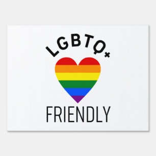 lgbtq friendly pride flag symbol love gay lgbt rai sign