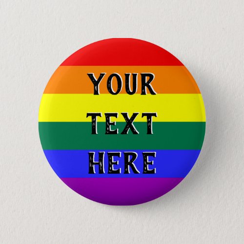 LGBTQ Gay Lesbian Pride Equality Button