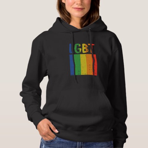 LGBTQ Gay Pride Month Love Rainbow Hoodie