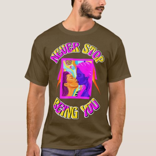 LGBTQ Gay Pride Rainbow CSD Trans Pan Lesbian Bi T_Shirt