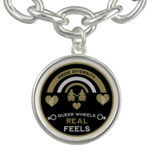 LGBTQ Gay Wheelchair Disability Pride Bracelet