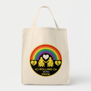 LGBTQ  Gay Wheelchair Disability Pride Tote Bag