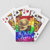 LGBTQ Gold Poker Chips Playing Cards