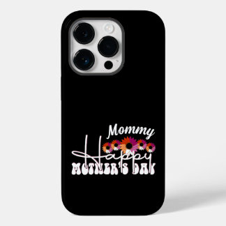 LGBTQ Happy Mother's Day, Lesbian Flag Sunflowers Case-Mate iPhone 14 Pro Case