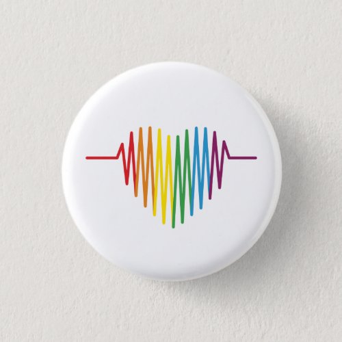 LGBTQ Heartbeat Button