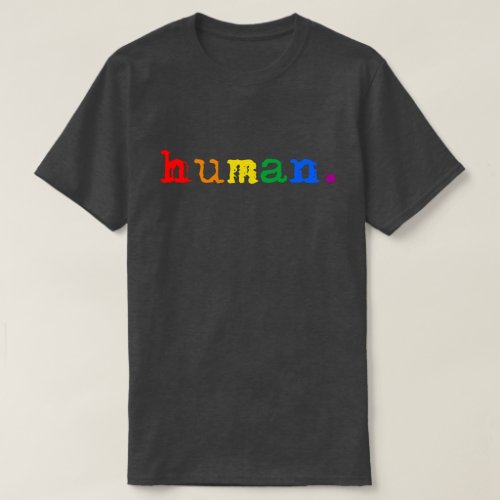 LGBTQ Human T_Shirt