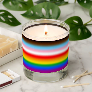 LGBTQ+ Inclusive Gradient Pride Scented Candle