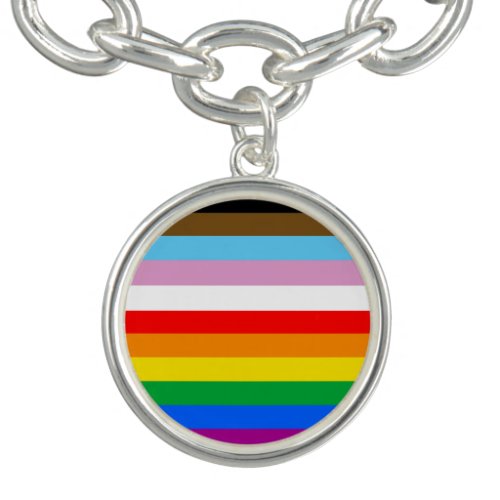 LGBTQ INCLUSIVE PRIDE FLAG BRACELET