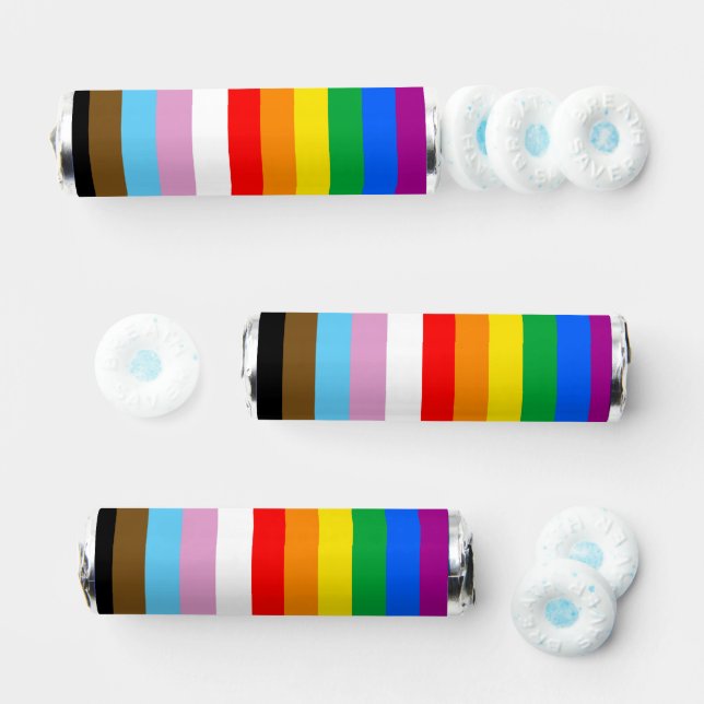 LGBTQ+ Inclusive Pride Flag Breath Savers® Mints (Assorted)