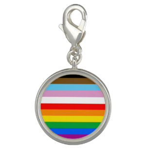 LGBTQ+ INCLUSIVE PRIDE FLAG CHARM