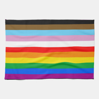 LGBTQ+ INCLUSIVE PRIDE FLAG KITCHEN TOWEL
