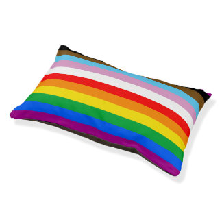 LGBTQ+ INCLUSIVE PRIDE FLAG PET BED